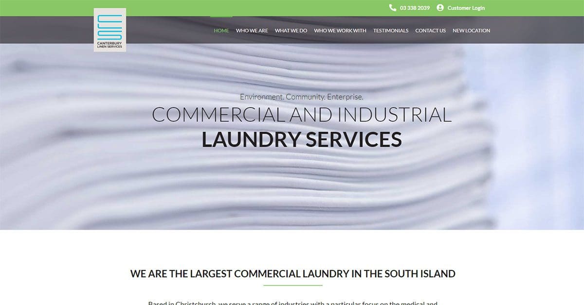 Contact Us Canterbury Linen Services
